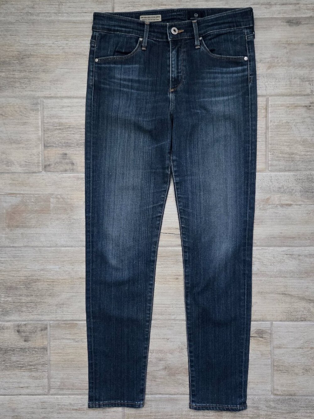 Adriano Goldschmied The High Rise Stevie Ankle Jeans Womens Stretch Denim 28R